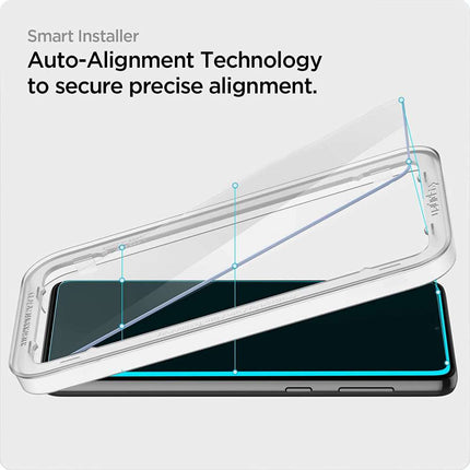 Spigen Galaxy A33 Glas tR AlignMaster Met Montage Frame 2-pack AGL04296 - Casebump