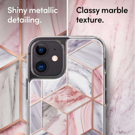 Spigen Cyrill Cecile Crystal Case Apple iPhone 12 Mini (Pink Marble) ACS01782 - Casebump