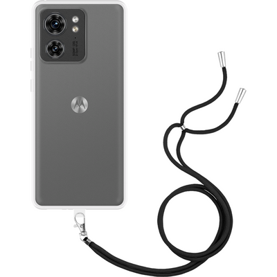 Motorola Edge 40 Necklace TPU Case - Clear - Casebump