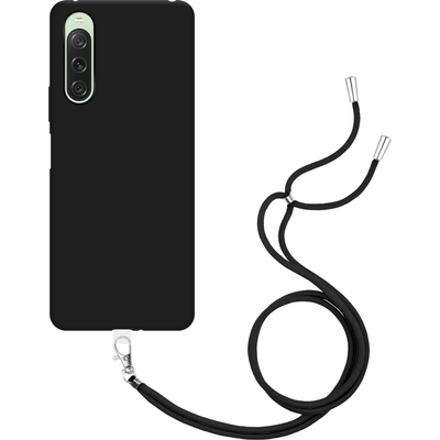 Sony Xperia 10 V Necklace TPU Case - Black - Casebump