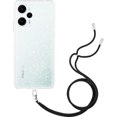 Xiaomi Poco F5 Necklace TPU Case - Clear - Casebump