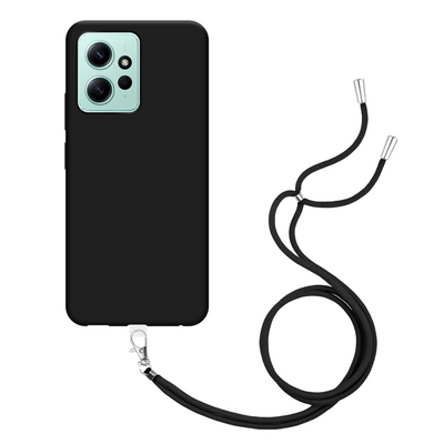 Xiaomi Redmi Note 12 4G Necklace TPU Case - Black - Casebump