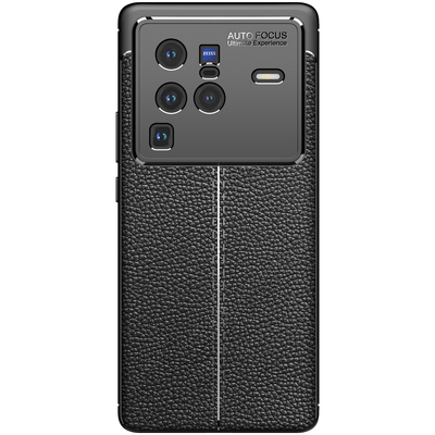 Vivo X80 Pro Soft Design TPU Case (Black)