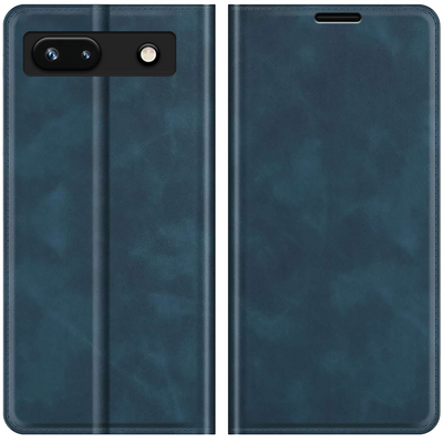 Google Pixel 7a Magnetic Wallet Case - Blue - Casebump