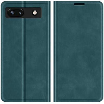 Google Pixel 7a Magnetic Wallet Case - Green - Casebump