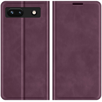 Google Pixel 7a Magnetic Wallet Case - Purple - Casebump