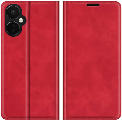 OnePlus Nord CE 3 Lite 5G Magnetic Wallet Case - Red - Casebump