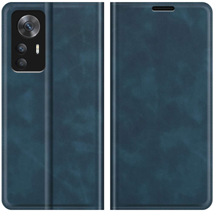 Xiaomi 12T / 12T Pro Wallet Case Magnetic - Blue - Casebump