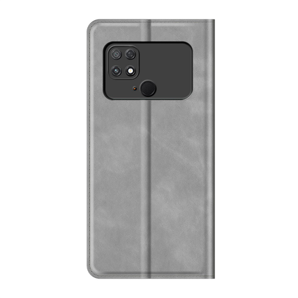 Xiaomi Poco C40 Wallet Case Magnetic - Grey - Casebump