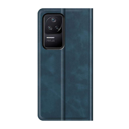 Xiaomi Poco F4 Wallet Case Magnetic - Blue - Casebump