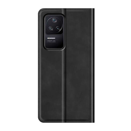 Xiaomi Poco F4 Wallet Case Magnetic - Black - Casebump