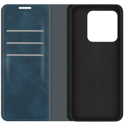 Xiaomi Redmi 10A Wallet Case Magnetic - Blue - Casebump
