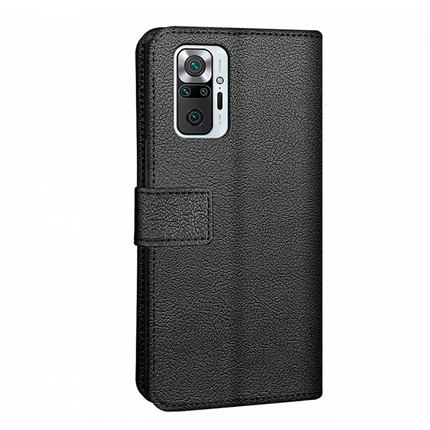 Xiaomi Redmi Note 10 Pro Wallet Case (Black) - Casebump
